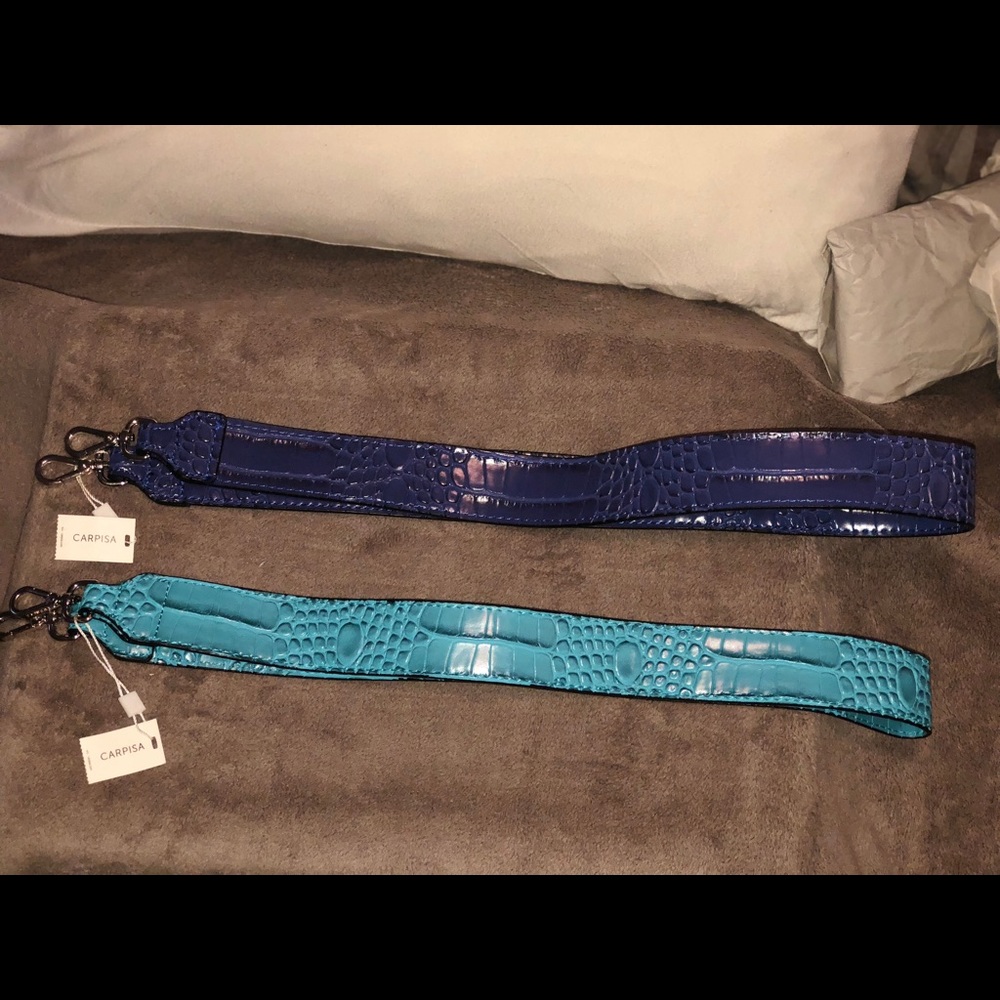 Snakeskin Leather Guitar Straps